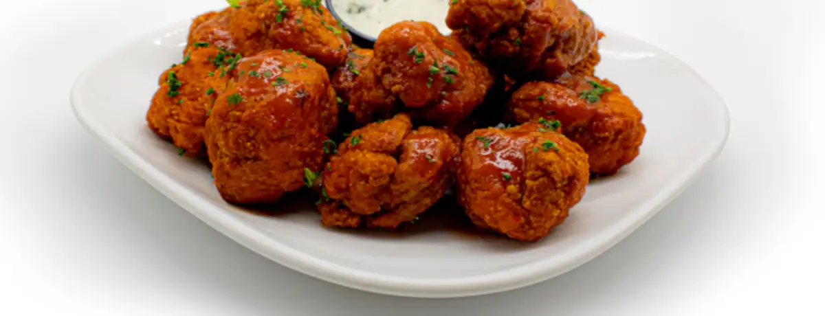 Boneless chicken bites single