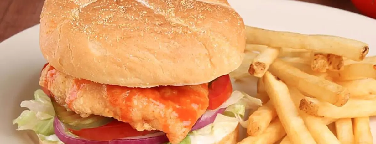 Crispy buffalo chicken