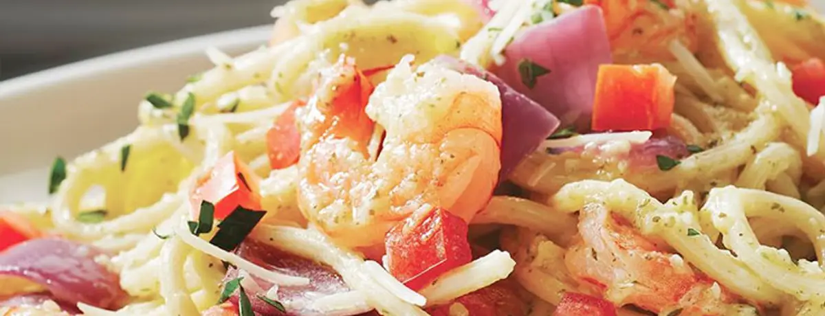 Garlic shrimp pasta (mediana)