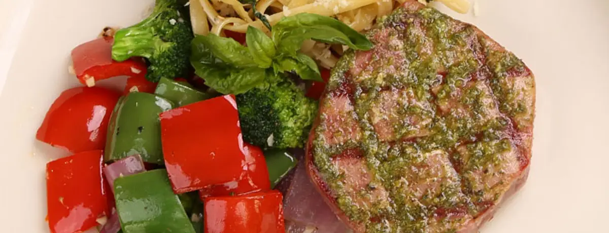 Victoria's tuna steak