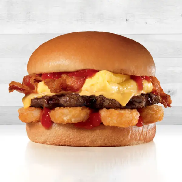 Breakfast burger