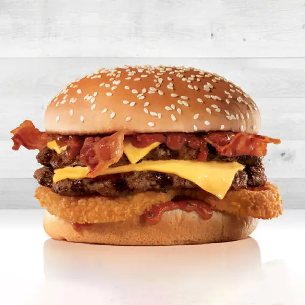 Doble western bacon burger