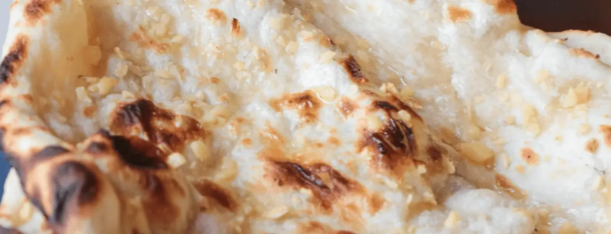 Garlic butter tawa naan