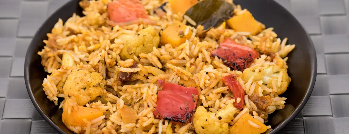 Vegetable biryani