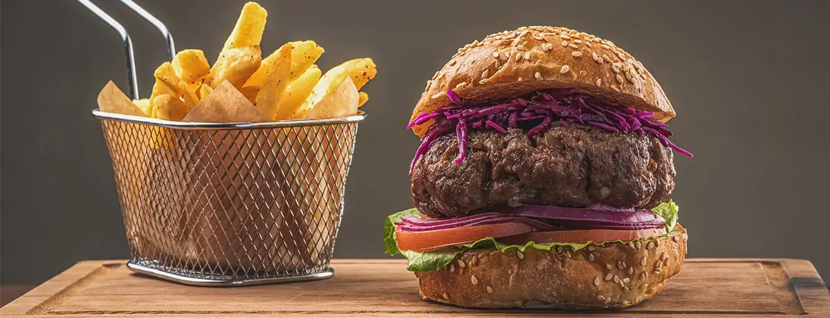 Kebab burger