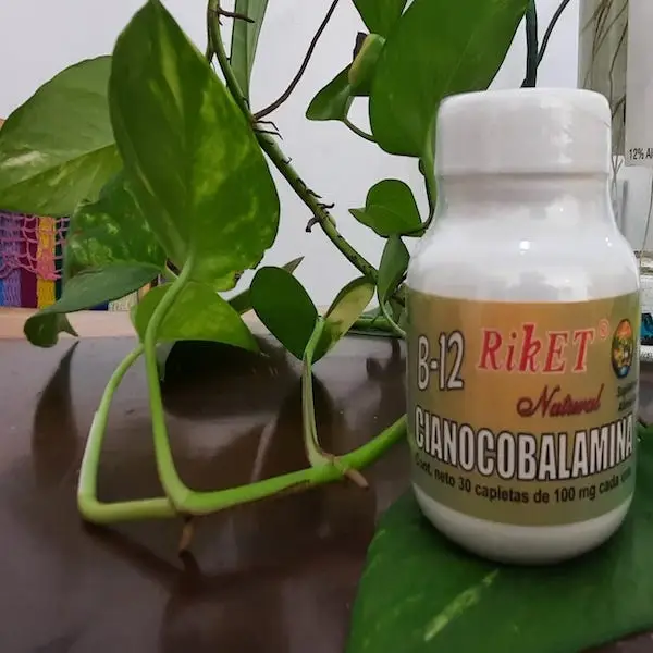 Vitamin b-12 cianocobalamina 30 caplets