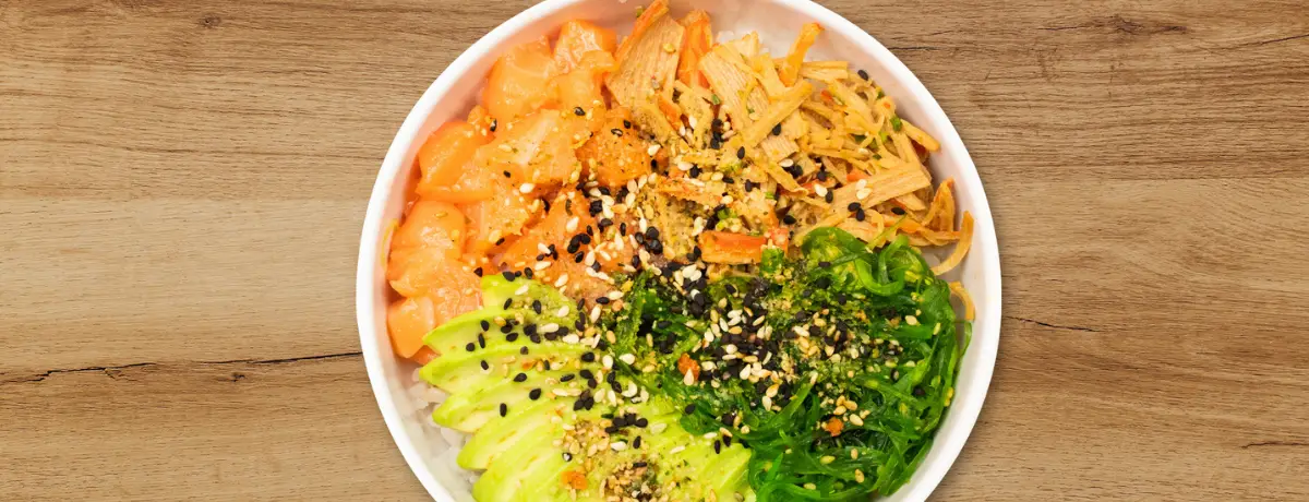 Small hana-poke bowl