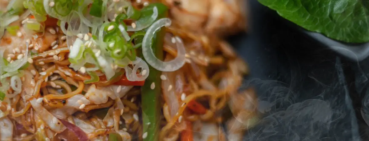 Yaki soba chicken